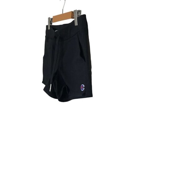 Champion Black Sweat Shorts With Ties Size XS - Picture 4 of 7